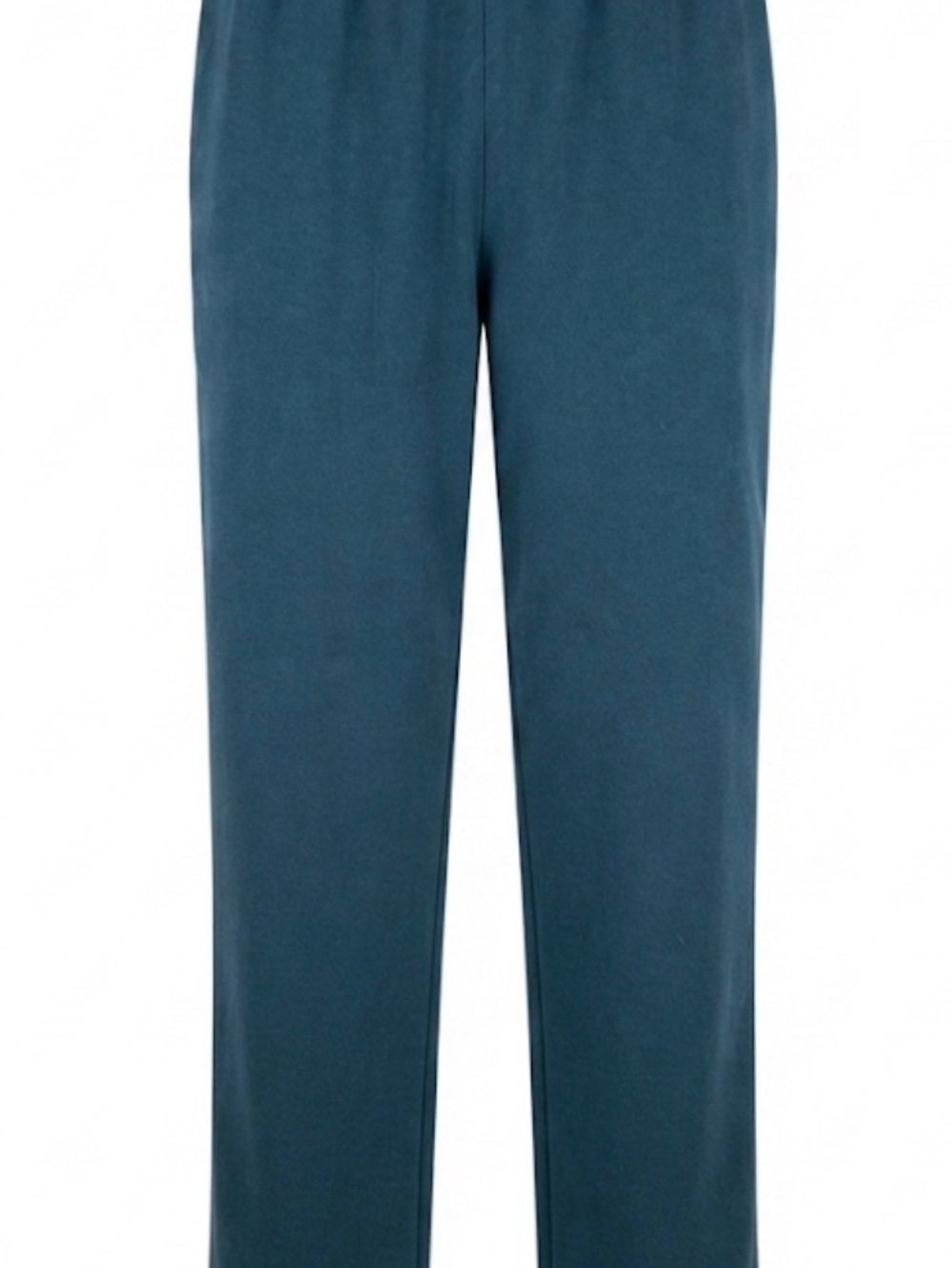 Alfred Dunner Teal Straight-Leg Chinos